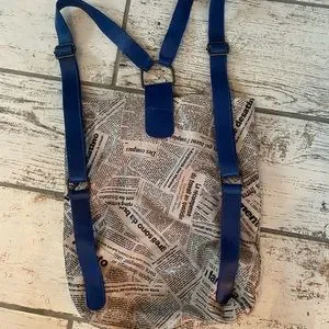 Maurizio Taiuti | Bags | Newspaper Backpack Italian Leather  display picture 3